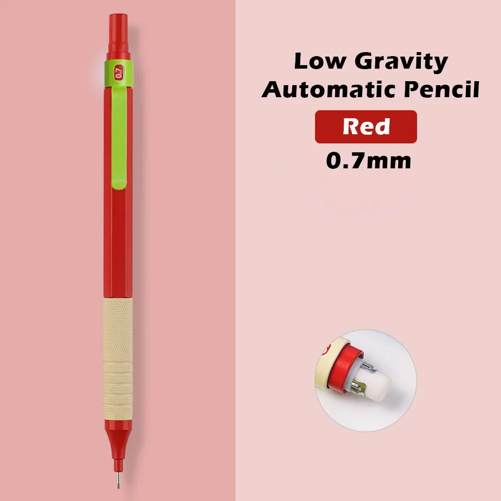 

Metal Mechanical Pencil Low Gravity Drawing Writing Tool Automatic Pencil Sketch Comics Design 0.5/0.7mm Writing Pencil Students