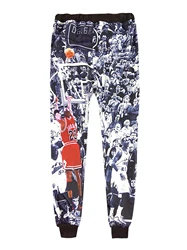 3D Print Women Full Length Sweatpants Harajuku Fashion Streetwear Pants Unisex Jogger Trousers