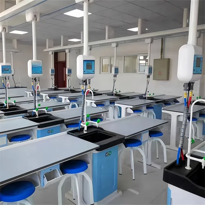 School student experimental demonstration console, physical chemistry, biological science classroom hoisting metalworking labora