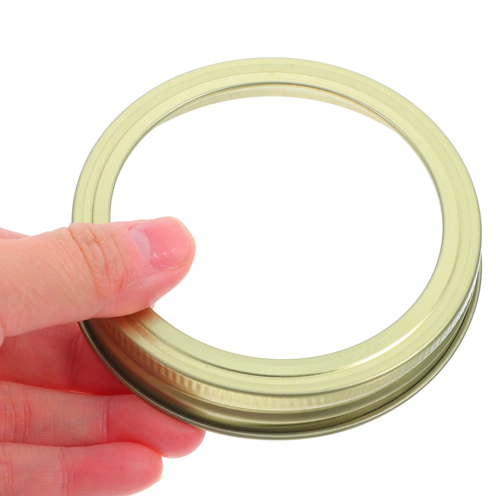 

20pcs Mason Lid Rings Canning Regular Mouth Screw Bands Wide Mouth Rings Tinplate Food Sealing 70mm Storage