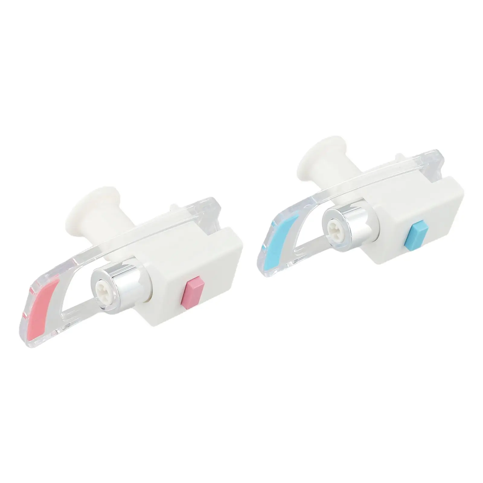 2 Pieces Push Style Spigot For Water Cooler Dispenser Blue And Red Pack Blue And Red Pack Easy To Operate  2 Pieces