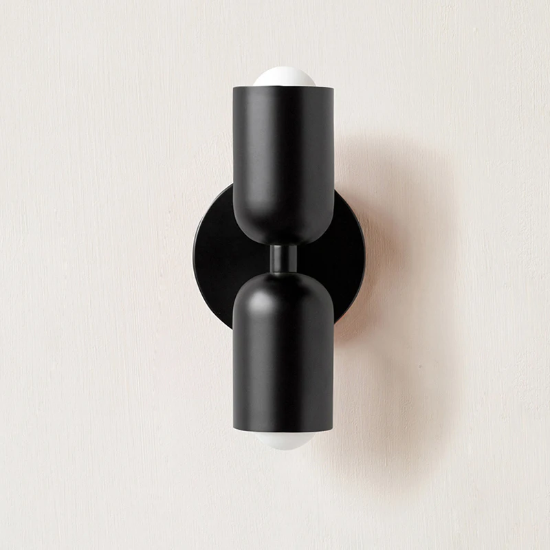 

LED Nordic Modern Minimalist Macaron Series Wall Lights For Children's Bedrooms Bedside Lamps Living Room Decorative Wall Lamp