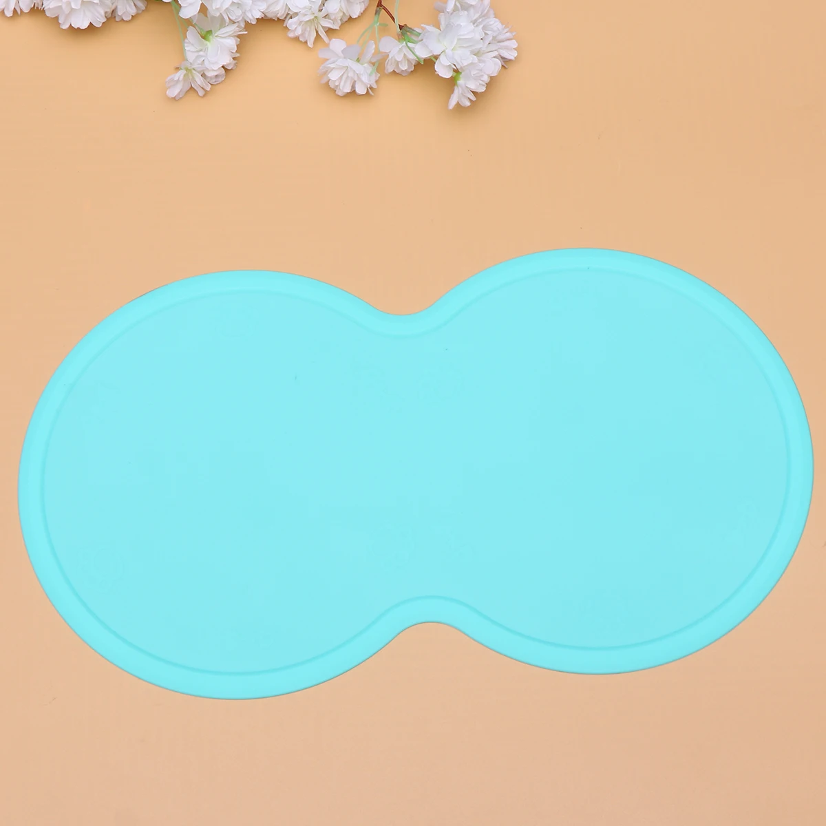 

Non-slip Placemat Silicone Pet Dog Feed Placemats for Table Bowls Food to Feeding Dogs