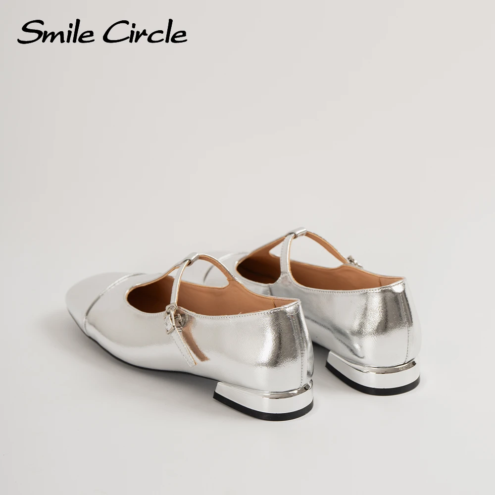 Smile Circle  Women's Flats Comfortable Sobriety Overshoes Casual Fashions New Style Flat Shoes