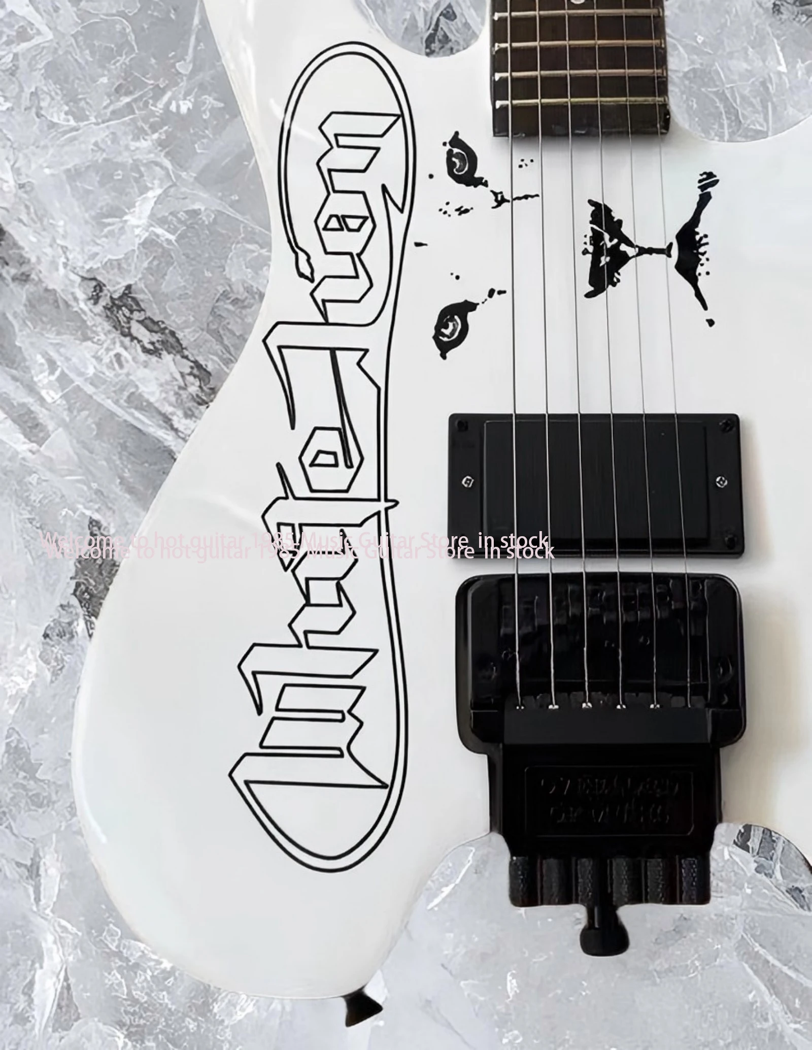 جيتار كهربائي بدون رأس من شتاينبرغ، جيتار جديد من خشب الماهوجني الأبيض، لوحة أصابع من خشب الورد