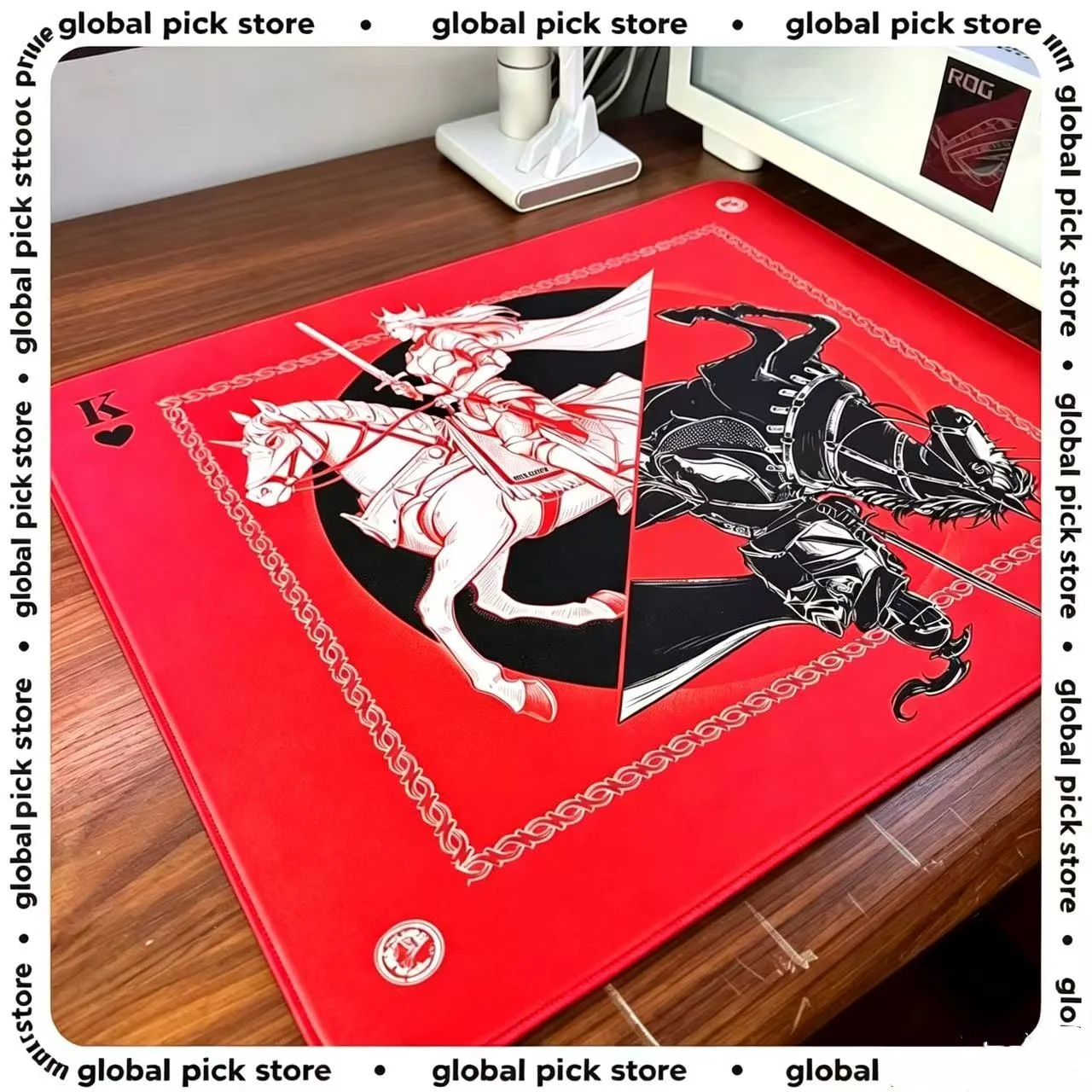 Genuine ATK Warhorse Battle Riding Mouse Pad Original Illustration E-Sports Fps Game Office Dedicated Fearless Contract Delta