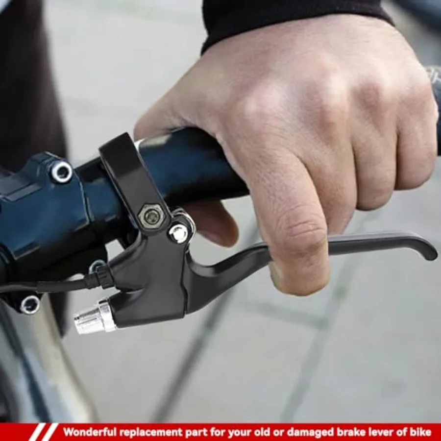 Ycle الفرامل رافعة 2 أسلاك اليسار اليمين EBike ycle الفرامل الكهربائية رافعة استبدال أجزاء مقاوم للماء الفرامل الإلكترونية رافعة مجموعة 1