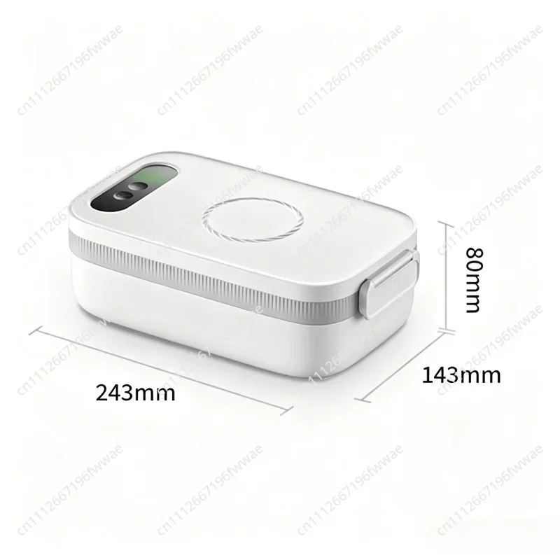 1L Large Capacity Wireless Electric Lunch Box – 14000mAh Constant Temperature Heater, 304 Stainless Steel