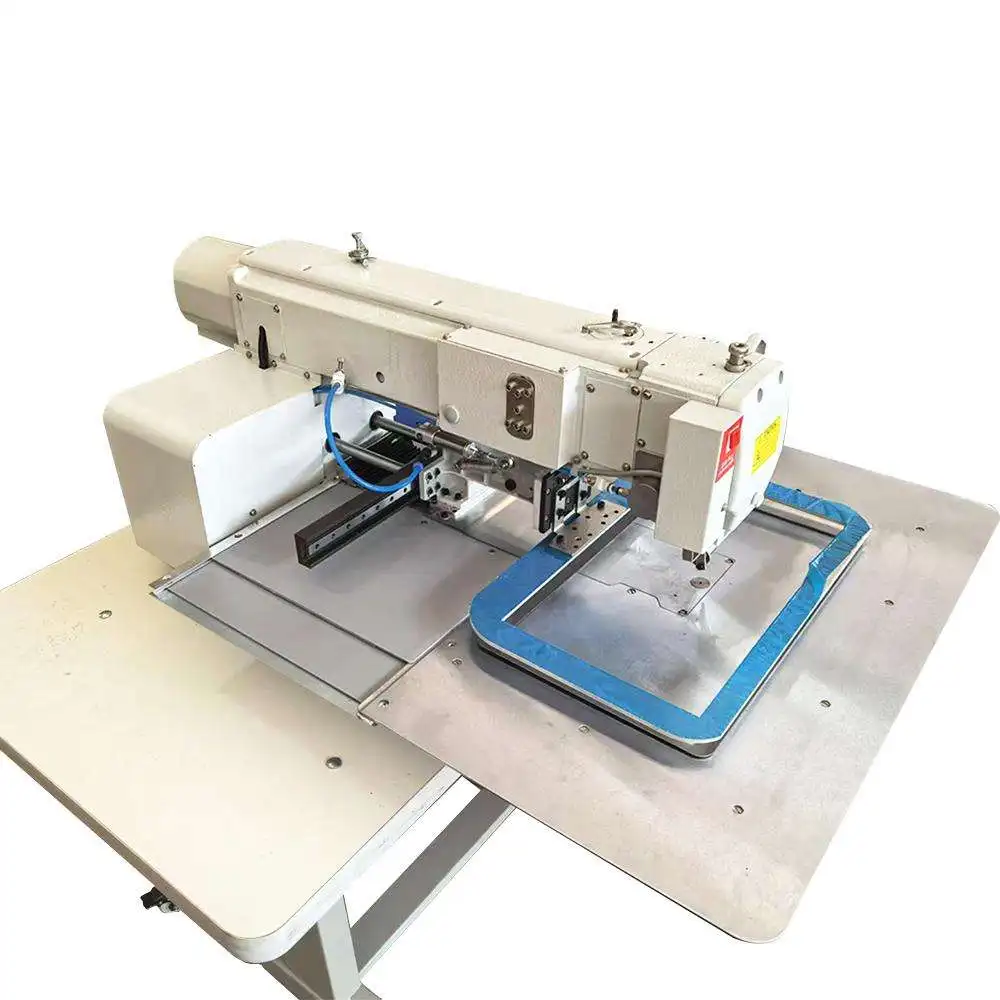Computerized Industrial Fully Automatic Pattern Sewing Machine 3520/4030 High For Bags Labels Shoe Uppers
