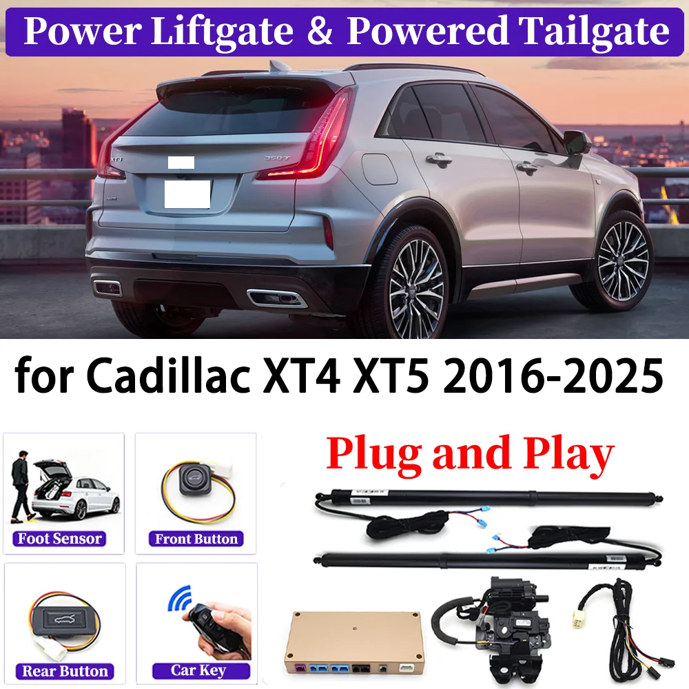 

for Cadillac XT4 XT5 2016-2025 OEM Upgrade Car Automatic Power Liftgate Kit Smart Auto Electric Tailgate System Plug and play