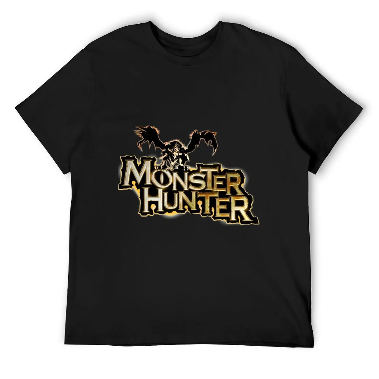 

Monster Hunter Logo T-Shirt sports fans vintage clothes graphic t shirts mens t shirts top quality