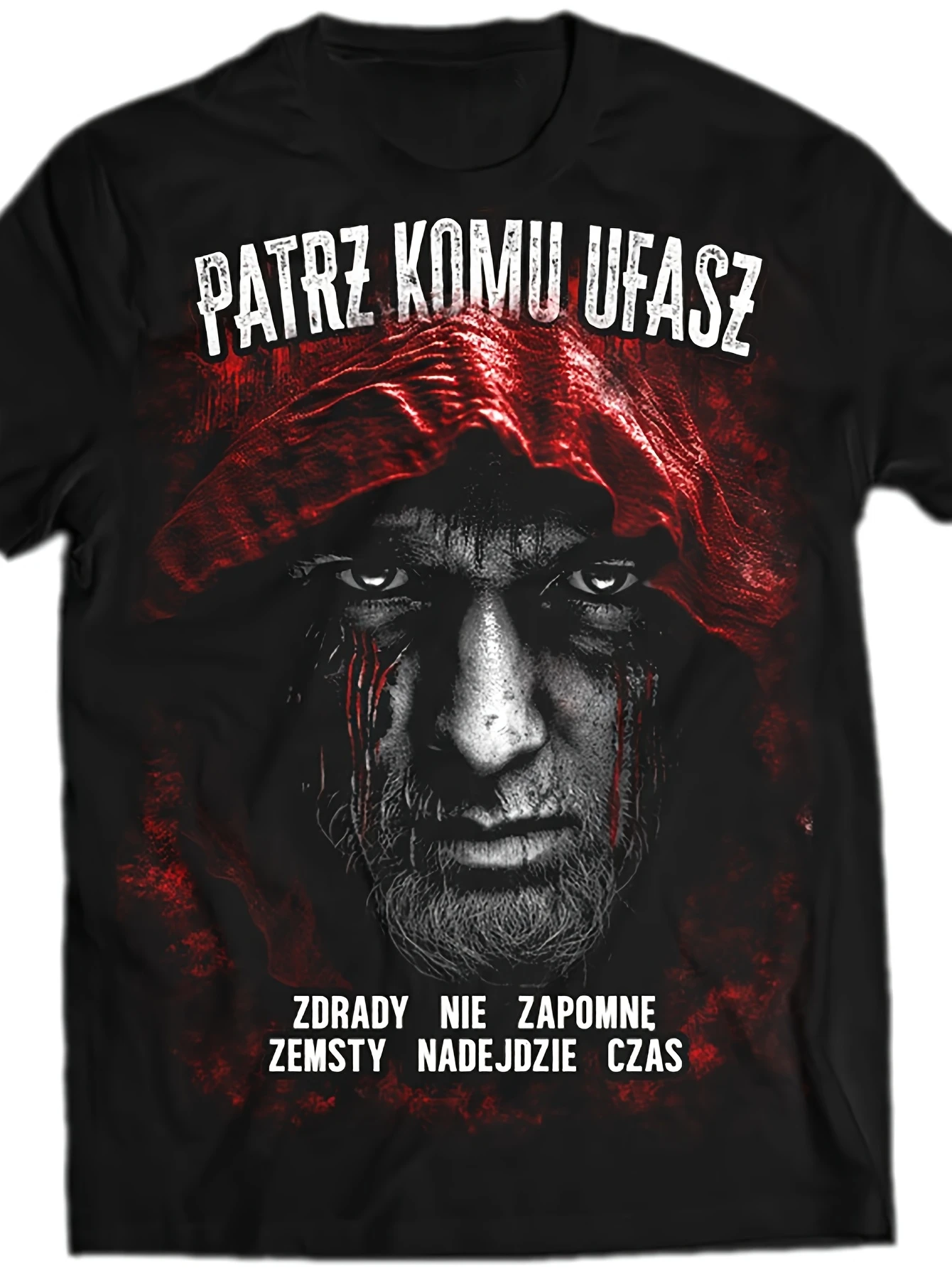 PKU Eyes 2 T-Shirt | Beware of Those You Trust, I Will Not Forget Betrayal And Revenge | Casual Crew Neck, Men, Suitable All Sea