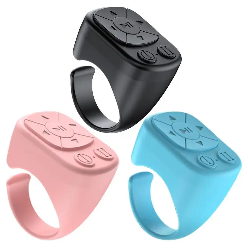 Remote Control Ring Gadget Fingertip Remote Scrolling Ring Fingertip Remote Control Video Recording Remote Photo Taking