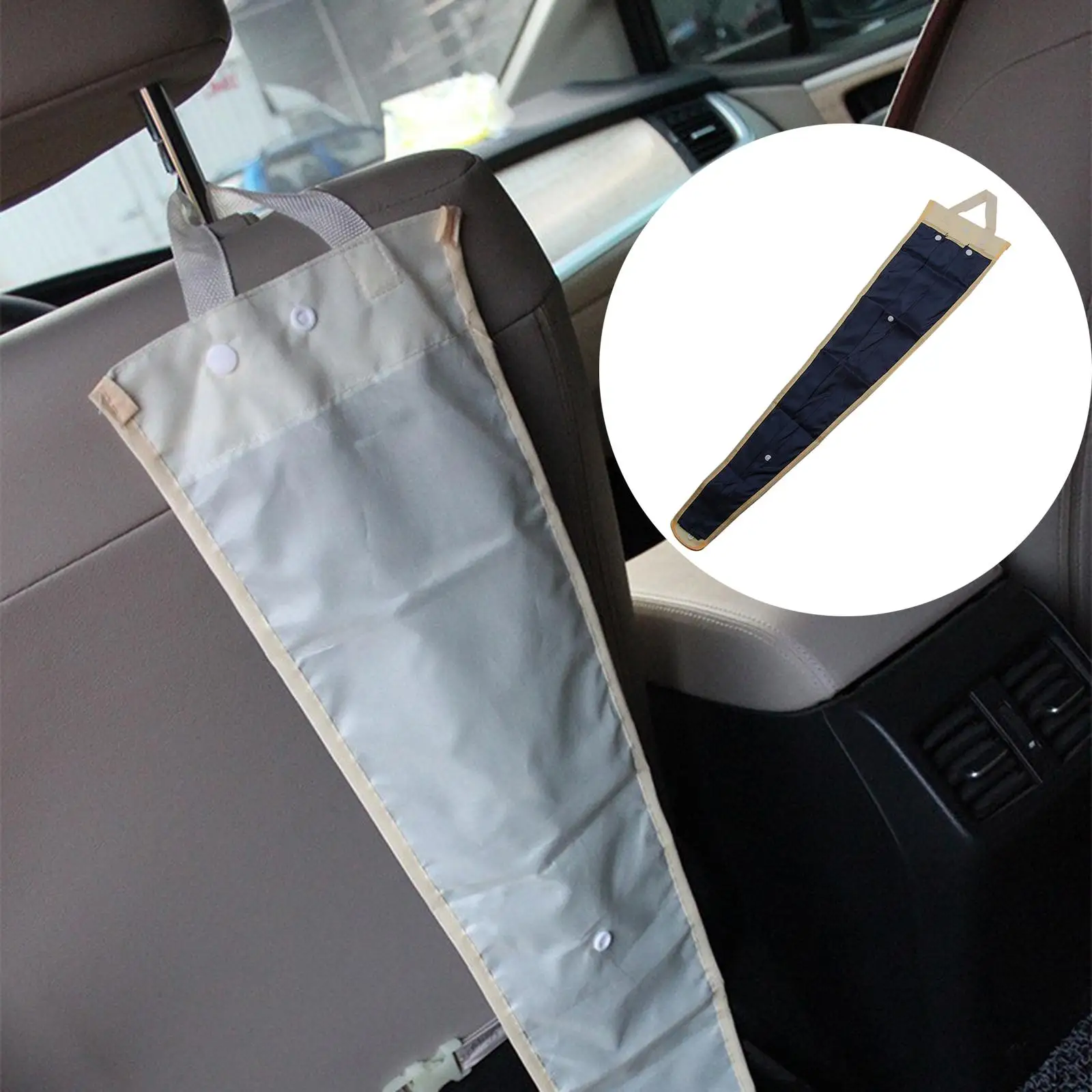 Umbrella Foldable Protector Polyester Cloth Cover for Seat Back Truck