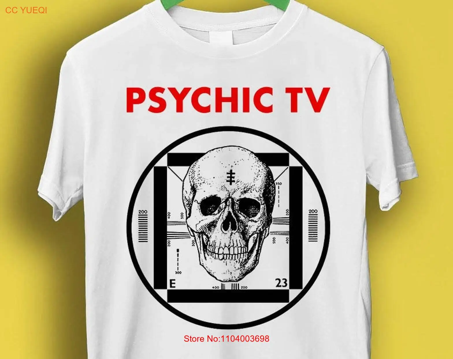 New Vintage GraphicPsychic Tv Force The Hand Of Change Punk Music T Shirt P1738