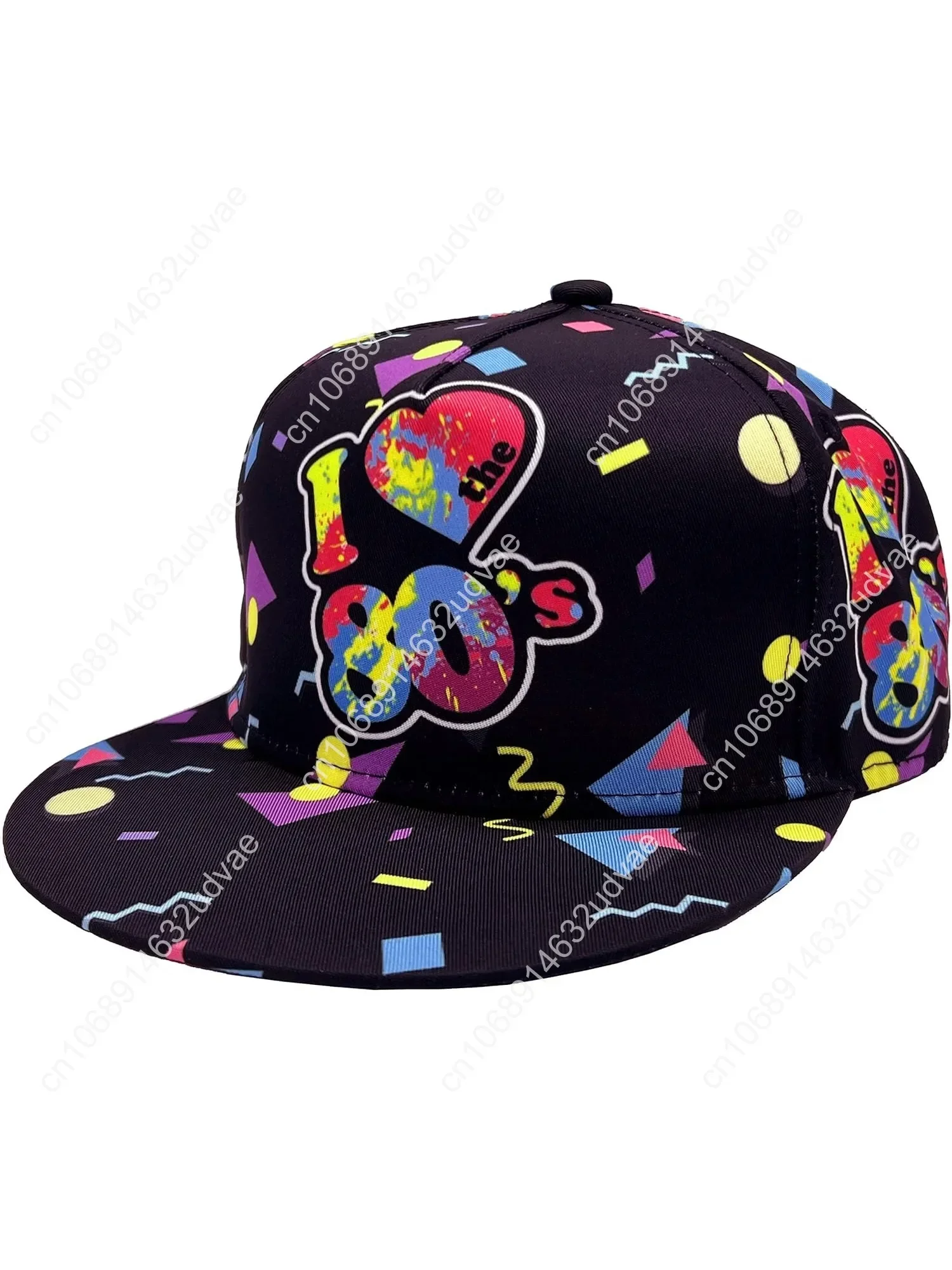 

I Love 80s Retro 90s80smemphis Leisure for Men and Women Sports Peaked Cap Hip Hop Breathable Summer Headwear Trendy Hats