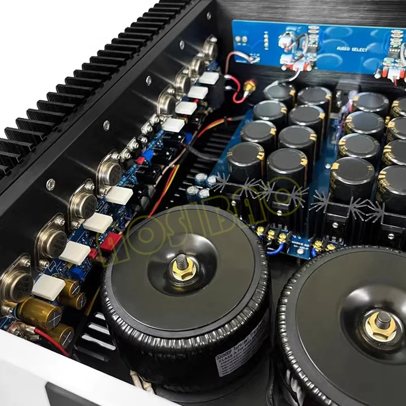Усилитель AIYIMA SMSL MA430 Hi-Fi класса A, Hi-Fi усилитель мощности 80 Вт, 2,0, Золотая герметичная трубка, бесшумный стереоусилитель, аудио