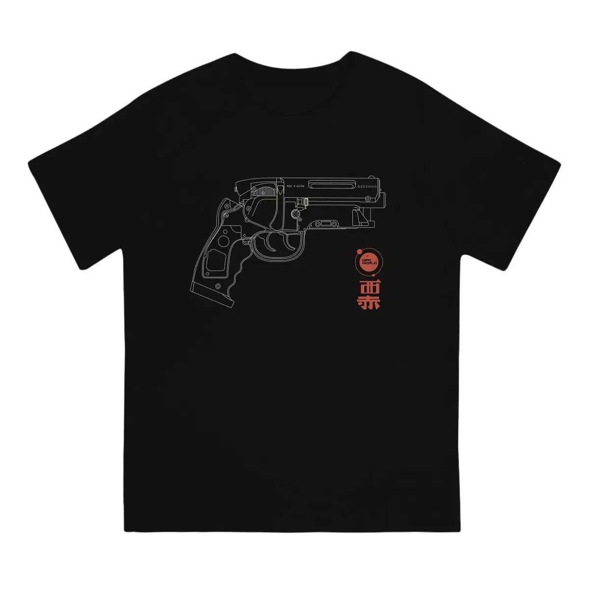 Blade Runner 2049 K Film Men's TShirt Blaster Fashion T Shirt Harajuku Streetwear Hipster