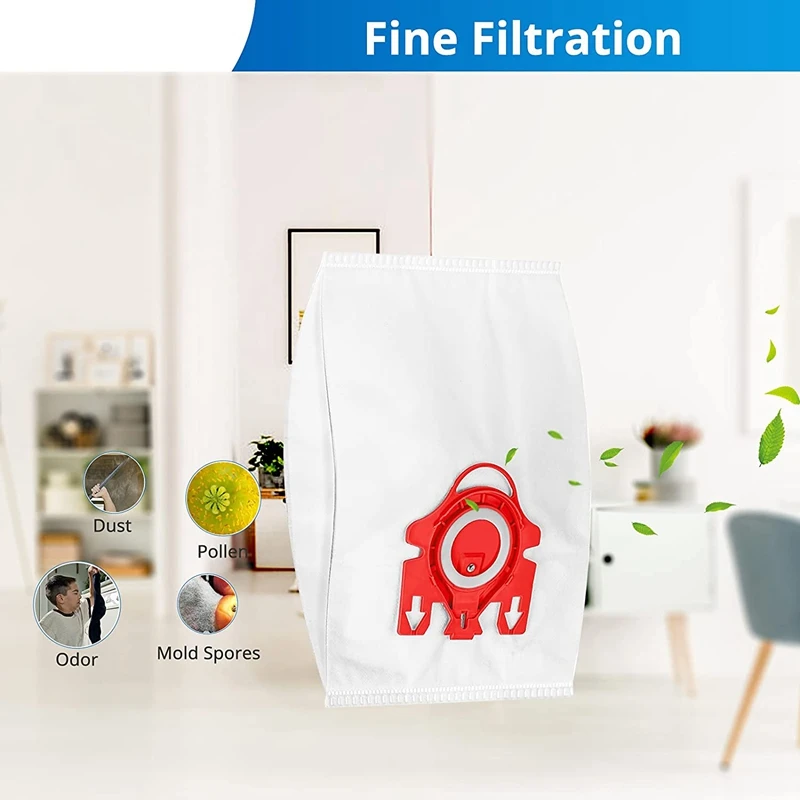 Promotion! Dust Bags For Miele FJM,Compact C2, Compact C1, S241, S290, S300I, S500, S700,S4 Series,Air Clean Filters