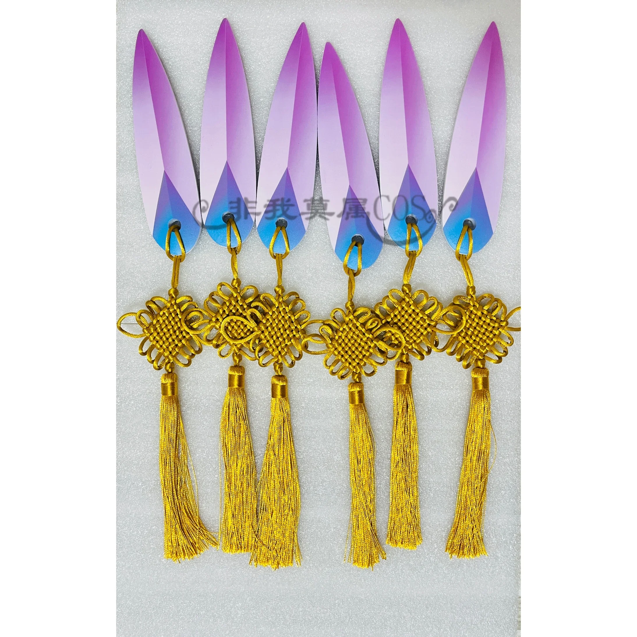 Kpop Demon Hunter Zoey accesorios de Cosplay película de Anime Demon Hunters armas Boomerang 3D para Halloween y Cosplay accesorios populares