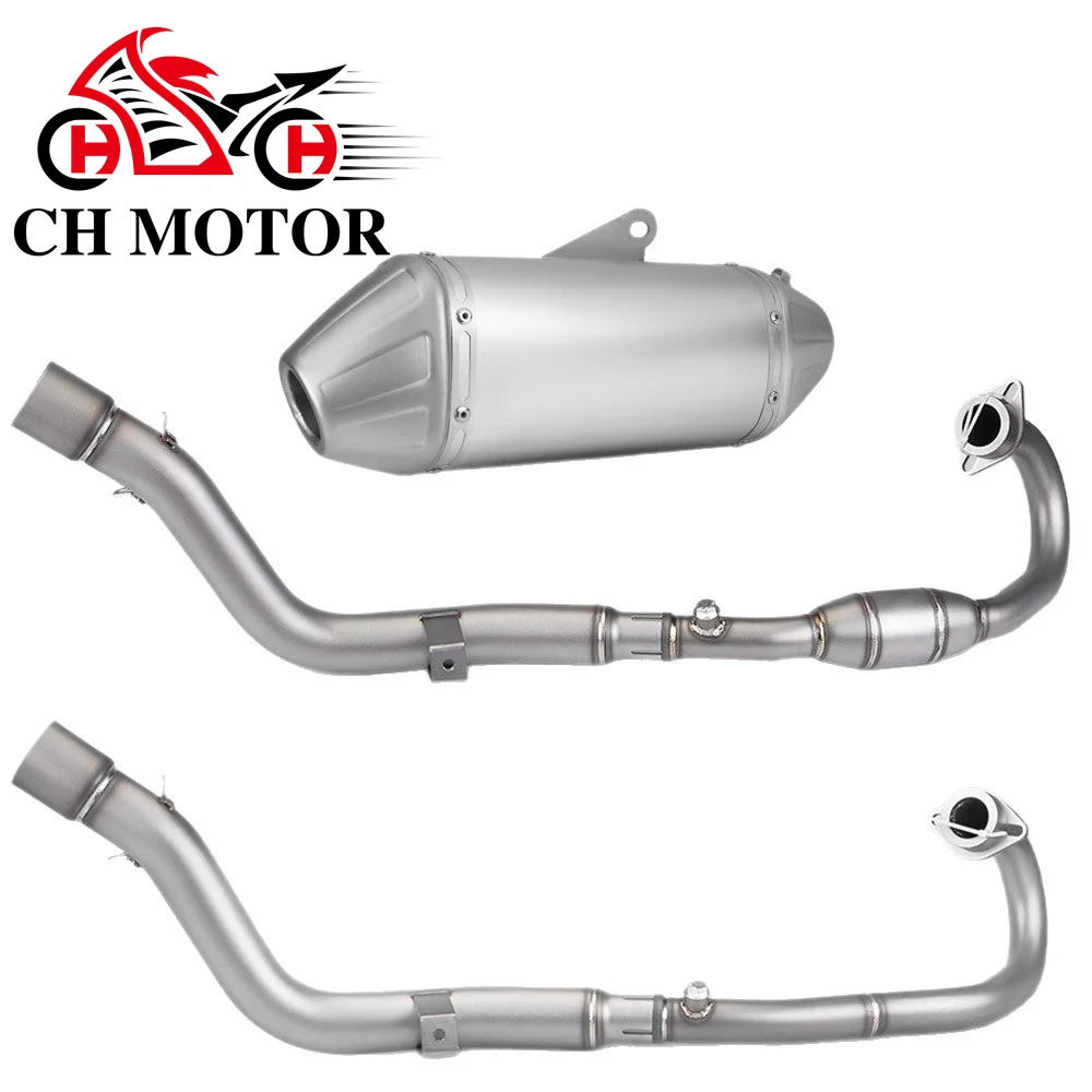 High - Efficiency Full exhaust off-road system for Honda CRF300L / Rally CRF300 2021-2023 S H3SO10 exhaust pipes motorcycle