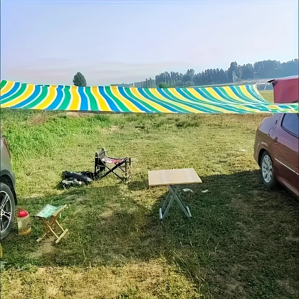 شبكة مظلة ذات هيكل مخيط متين: شبكة مظلة معززة بأنماط مخيطة، تتميز به هيكل عام أكثر استقرارًا