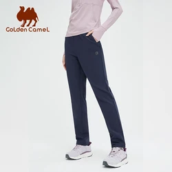 Golden Camel Winter Warm Fleece Pants Men Women Thick Casual Thermal Sweatpants Male Trousers Soft Sports Jogging