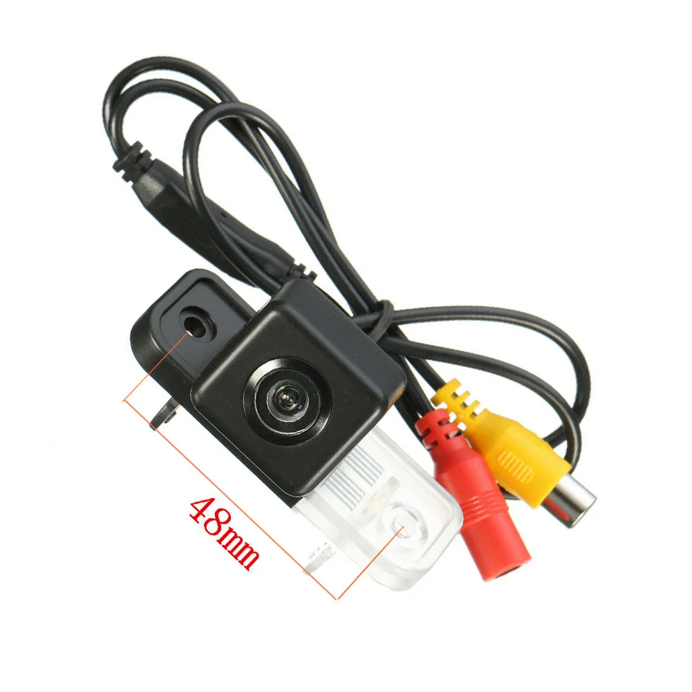 12 Volt Rear View Camera for Benz E Class W203 W211 CLS W219 Car with For CCD Sensor Compatible with NTSC and Video Formats