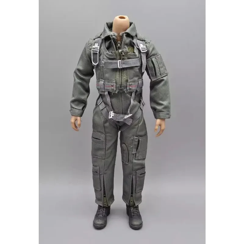 1/6 Bilancia Soldato Maschile US Militare Dell'aeronautica Pilota Verde Tuta Combattimento Gilet Modello di Vestiti per 12in Action Figures bambola