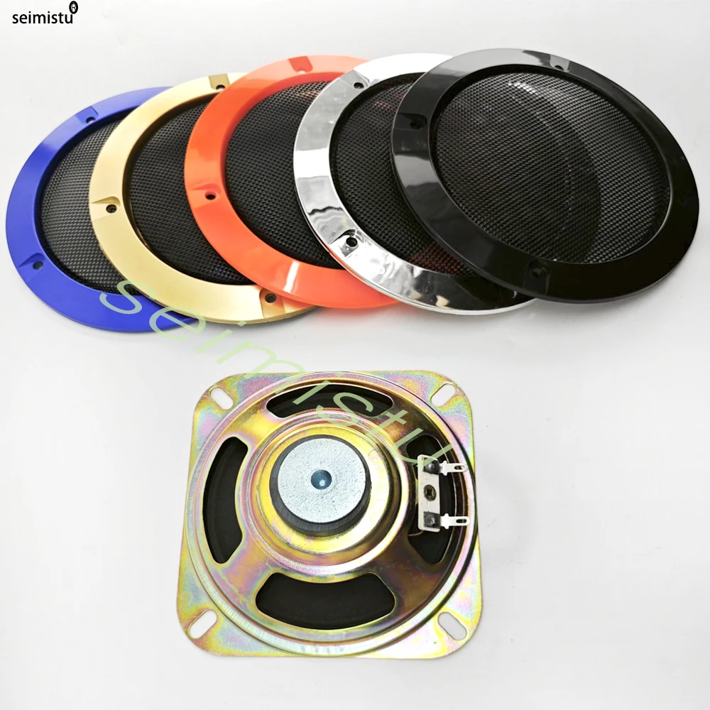 ممر المتكلم مصبغة 4 بوصة 12 سنتيمتر esh غطاء صافي الكروم لتقوم بها بنفسك الصوت والفيديو ممر ألعاب خزانة الكرة والدبابيس أجزاء آلة بيع