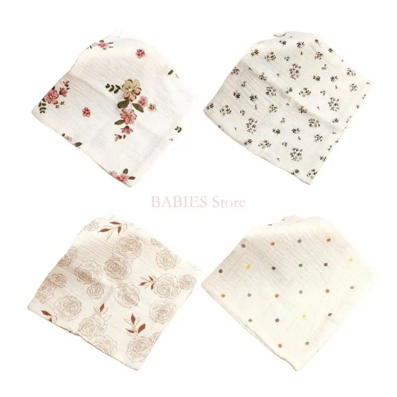 

C9GB Baby Wipes Cloths Cotton Handkerchief Square Towel Washcloths Nursing Towel