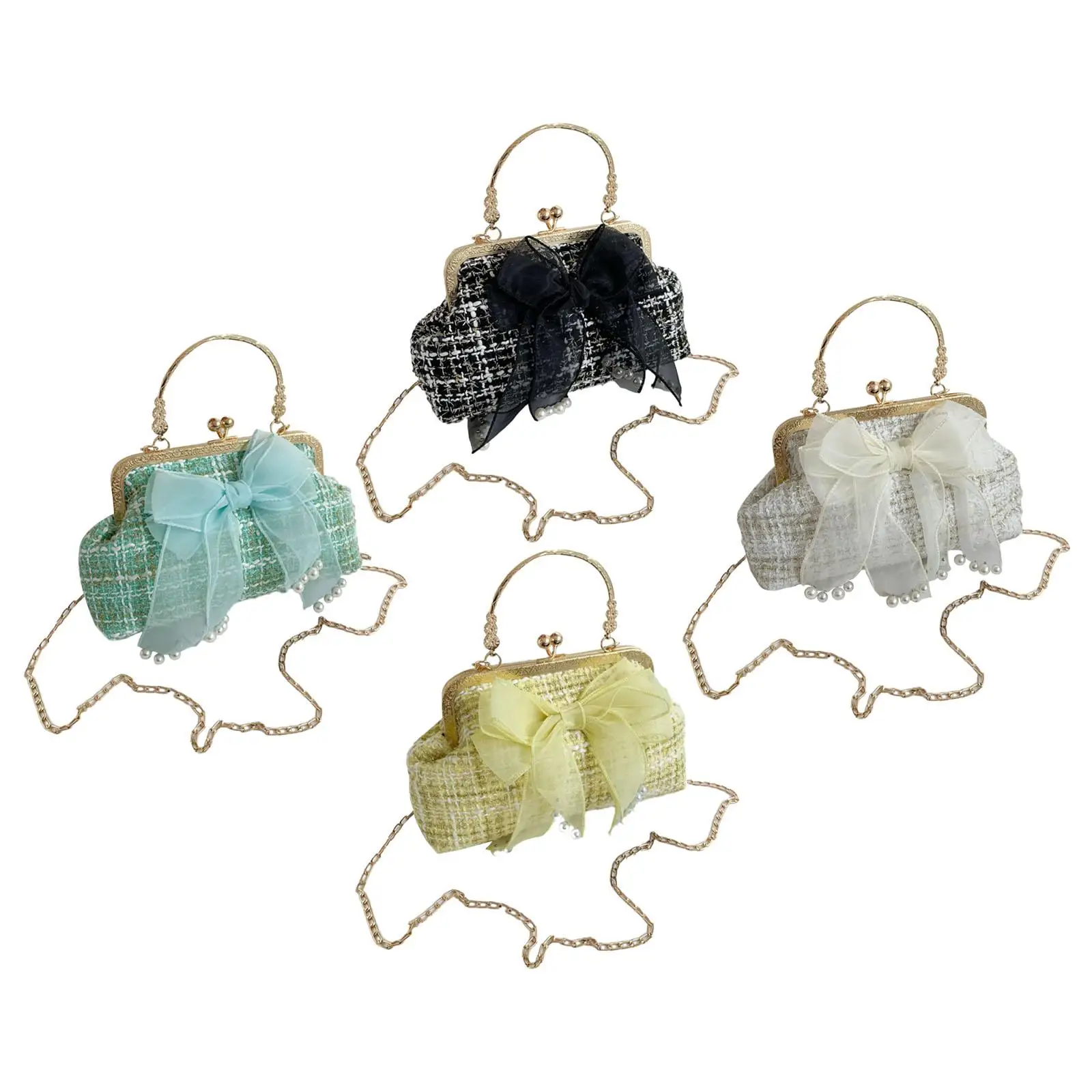 Clutch Purses Chic Casual Buckle Closure Women Clutch Bag Evening Bag Handbag for Party Travel Bride Events Birthday Gift image 2