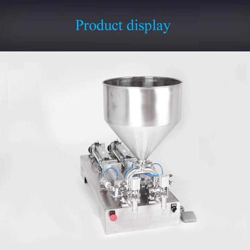 PBOBP Commercial Cream Honey Filling Machine Cosmetic Liquid Shampoo Oil Paste Potatoes sauce Bottle Filler