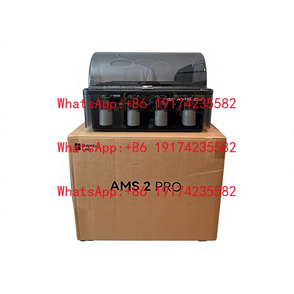 AMS 2 Pro Automatic System Filament Drying 24-Color Multi-Material Printing RFID Sync For All Bambu Lab 3D Printers A1 X1 P1 H2D