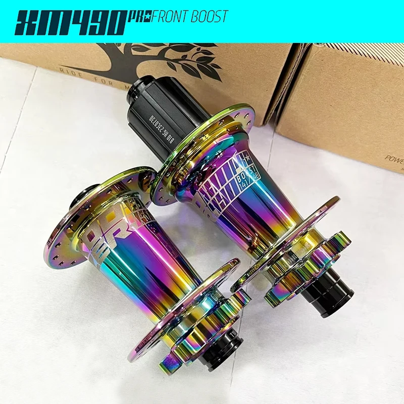 

Koozer XM490pro BOOST Bicycle Hub - CR-MO Axle 8-12S HG 28H/32H 15x110/12x148mm QR 5x110/5x141mm