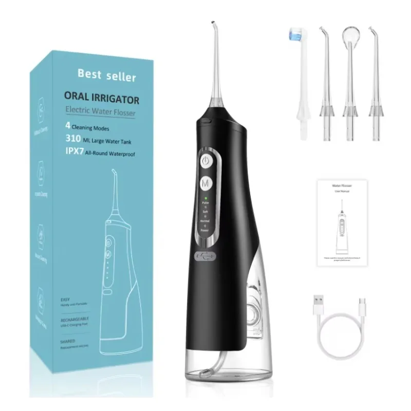 Best Selling Oral Irrigator Power Waterpick  Water Jet Flosser for Teeth Cleaning WaterFlosser Kit