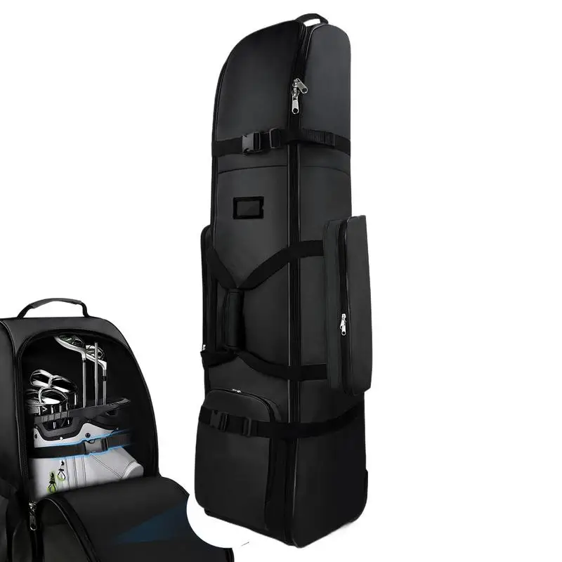 

Golf Bag Travel Case Golf Aviation Bag With Wheels Travel Cover Waterproof Foldable Outdoor Luggage Storage Accessories For