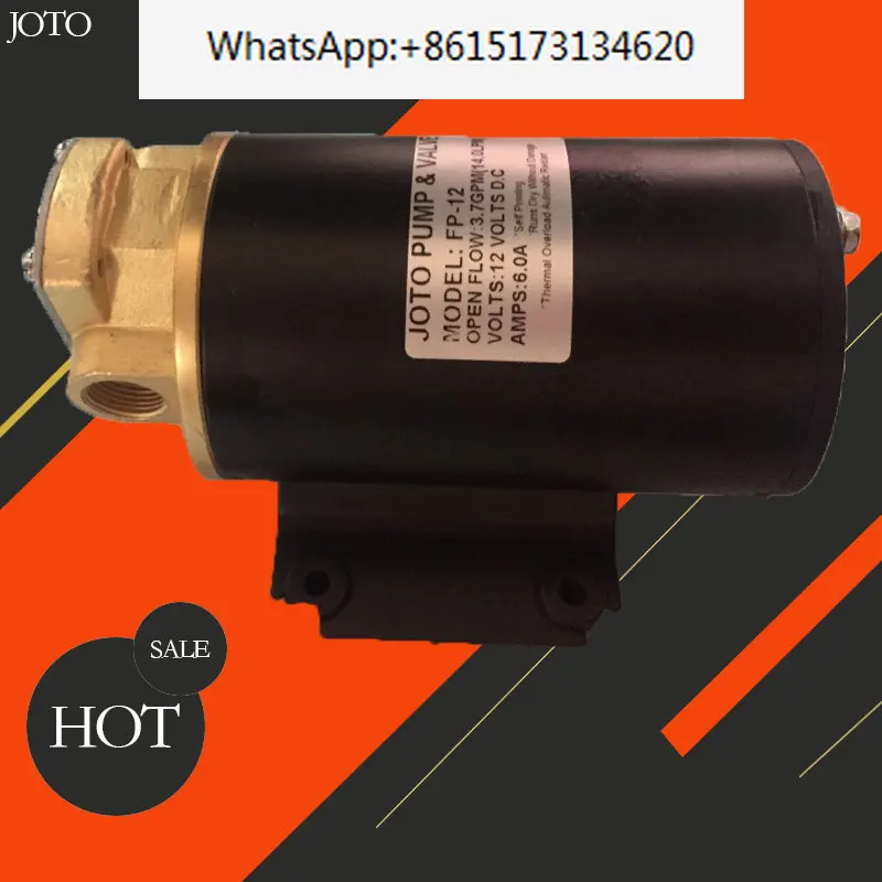 

Low Price 12V/24V DC 12V Electric Oil Gear Pump 12L/min For