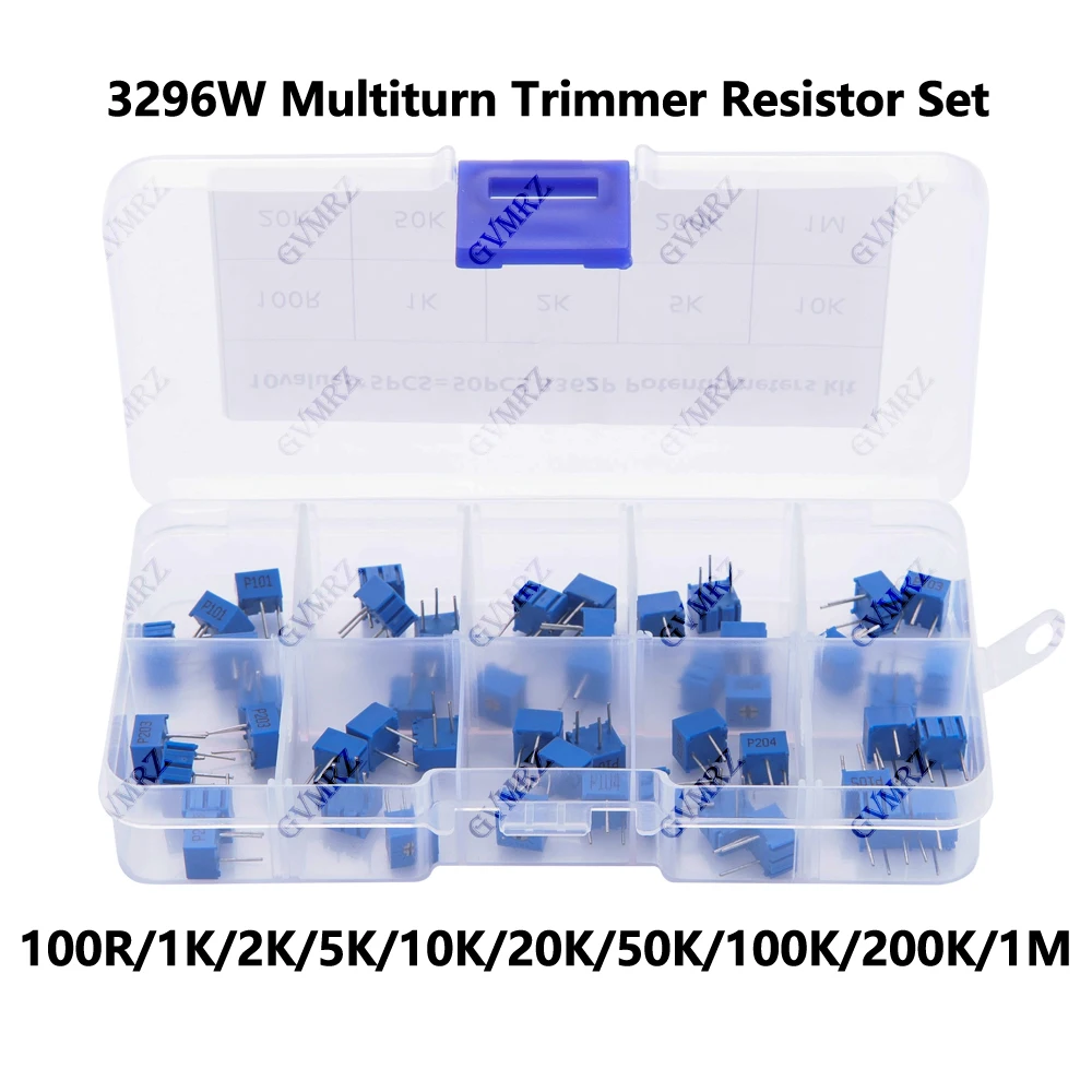 50PCS 3296W 500R 1K…