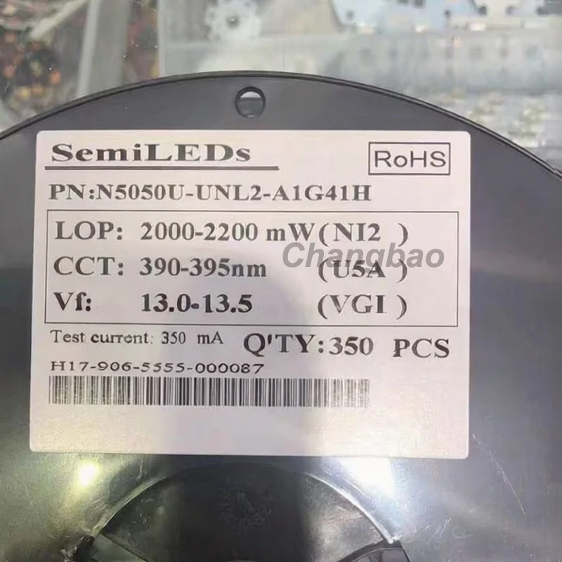 Semiled 10W 5050UV 390-395nm Ultraviolet High Power Led with 20mm Copper PCB