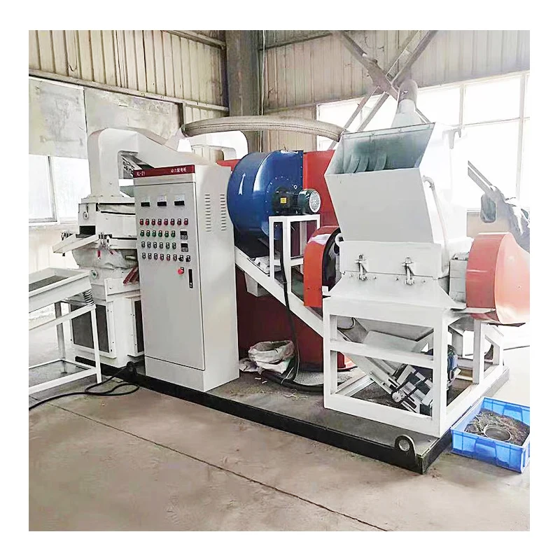 Scrap Cable Recycling Machine Copper Granulator High Efficiency Copper Rice Machine For Crushing
