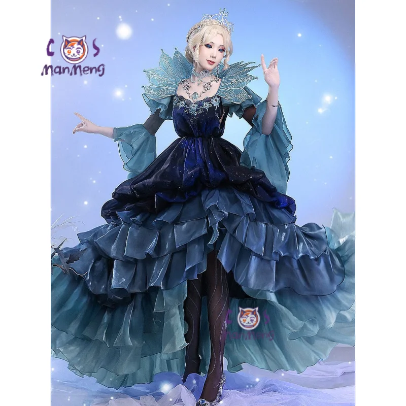 Game Identity Ⅴ Bloody Queen Cosplay Mary Costume Gorgeous elegant dresses, accessories, props, high-quality Halloween uniforms