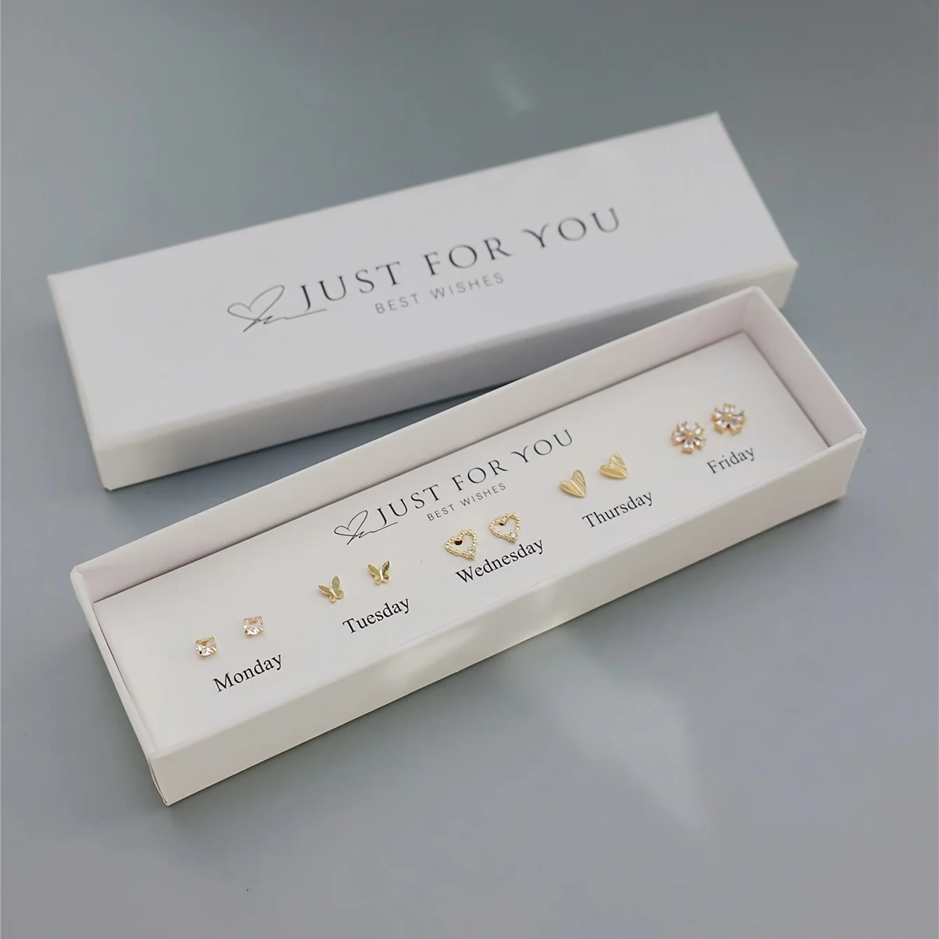 10 piece Aizhe Butterfly Synthetic Zircon Earnail Set for Women's Fashion Design, Versatile for All Seasons
