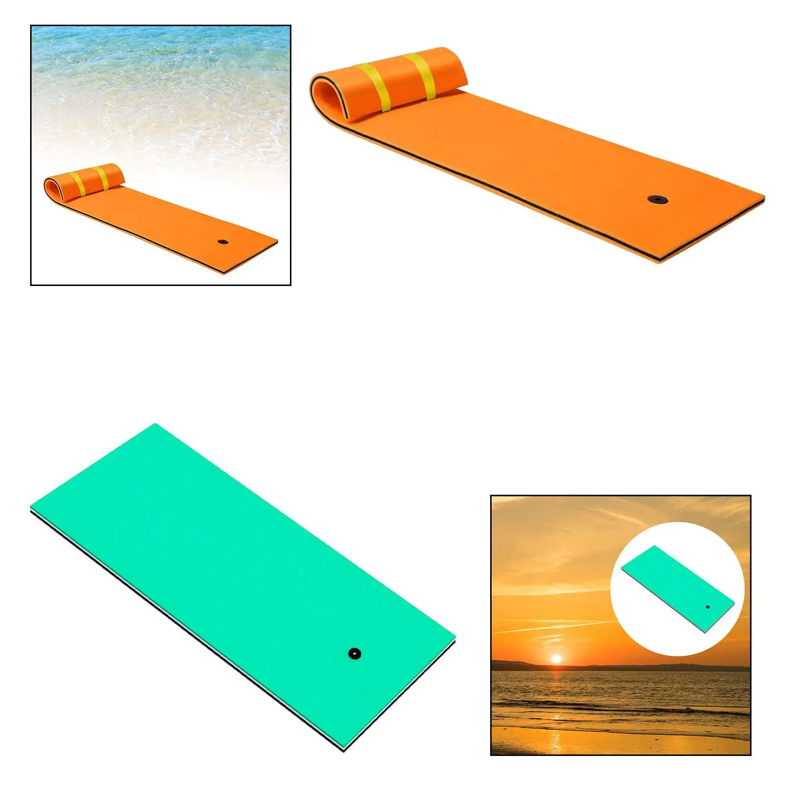 

Foam Water Mat Soft Water Blanket Thick Floating Mat for Beach Outdoor Ocean