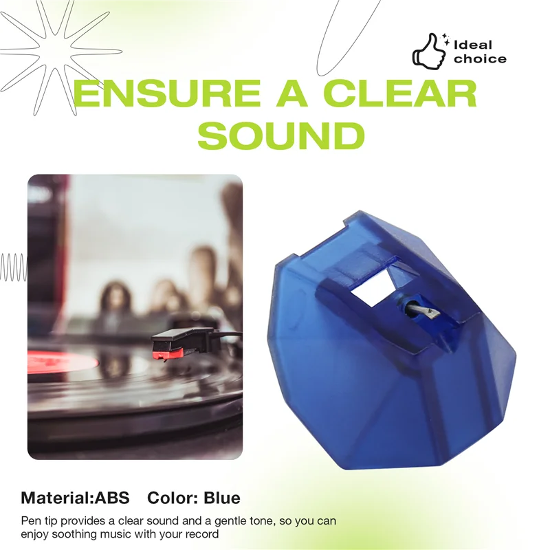 ABUO-For Ortofon 2M الأزرق القرص الدوار استبدال القلم تتحرك المغناطيس تصميم LP مسجل فينيل الفونوغراف الملحقات