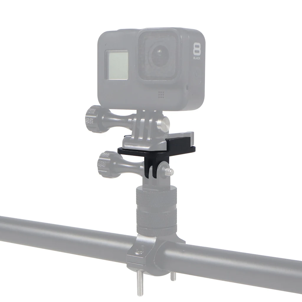 Bgning Aluminium legierung Action-Kamera Schnell verschluss Basis Helm halterung Halterung Adapter schwarz für Dji Osmo Action Gopro 13 – Detail 15