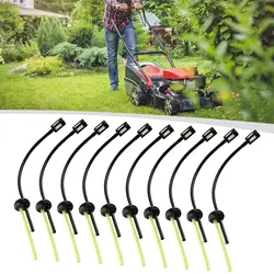 10PCS Fuel Hose Pipe With Fuel Filter Kit For Strimmer Cutter Mower Trimmer Gasoline Fuel Tank Filter Oil Pipe Chainsaw Accessor