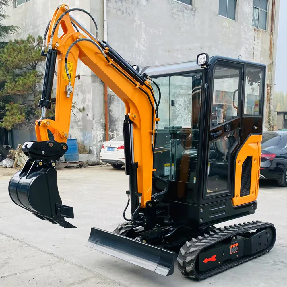 

Best Selling Option Kubota Mini Excavator 2t Swing Boom Thumb Excavator Mini Excavator