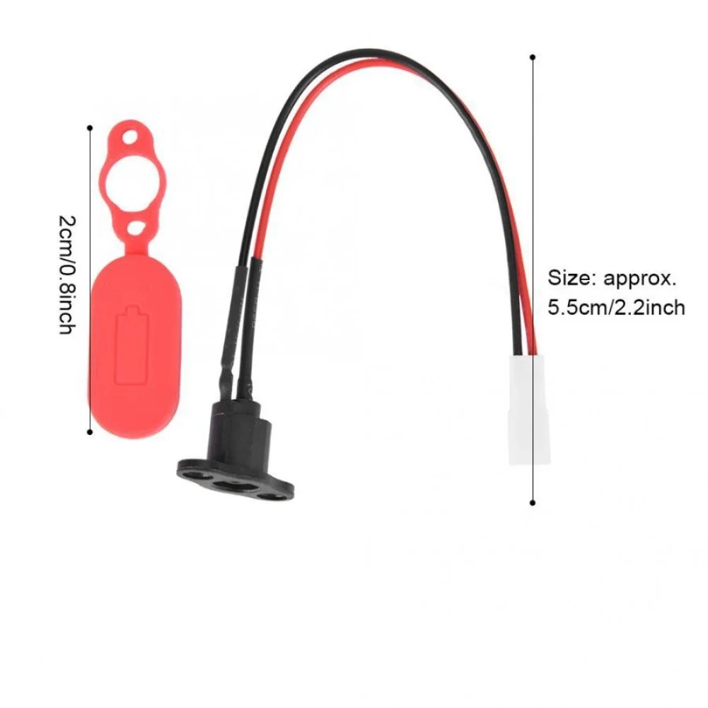 

Charging Port + Silicone Waterproof Cover Set - For -M365/PRO Electric Scooter Charging Head Connection Accessory