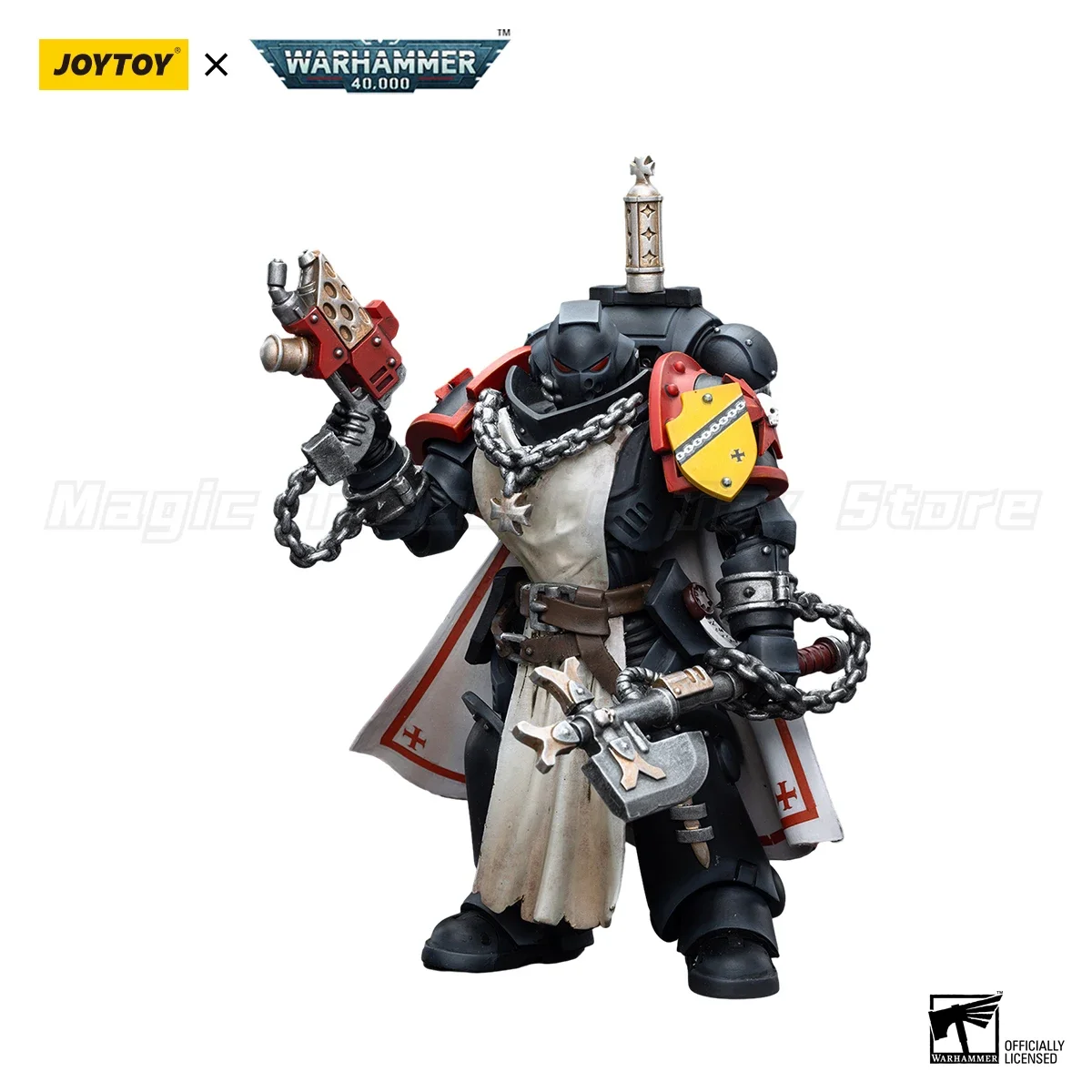 

【MT】24 Hours Delivery JOYTOY Warhammer 40K Black Templars Primaris Sword Brethren Granbertus 1/18 Action Figure